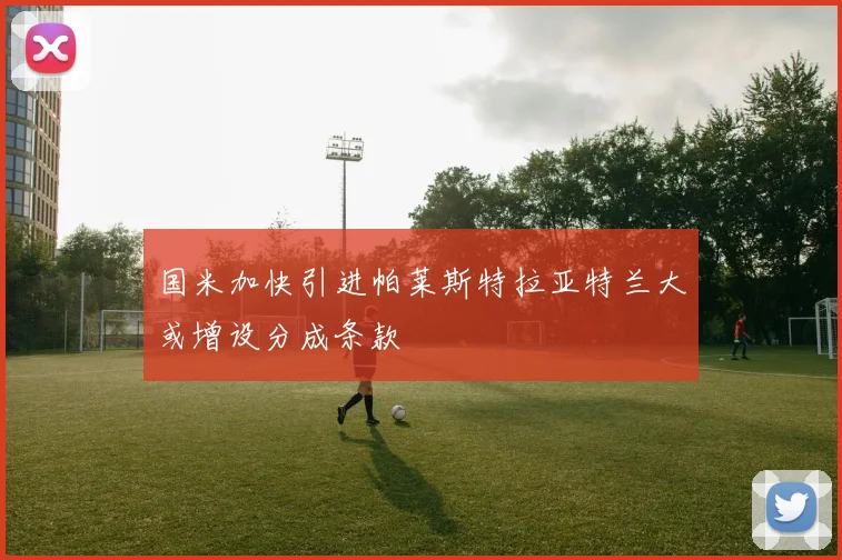 国米加快引进帕莱斯特拉亚特兰大或增设分成条款